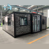 Mobil-home extensible anti-corrosion pour base minière dans le désert, poste de travail sur site et logement à long terme sur site