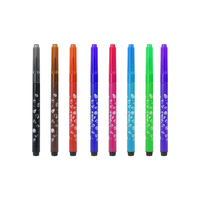 Yalong 10 couleurs Pvc sacs transparents aquarelle stylo marqueurs dessin stylo pour enfants fournitures d'art