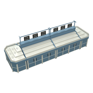 High-Capacity Heavy Duty Aluminum Alloy Supermarket Vegetable <b>Spray</b> Rack Foldable Feature for Display and Organization - Product Image 1