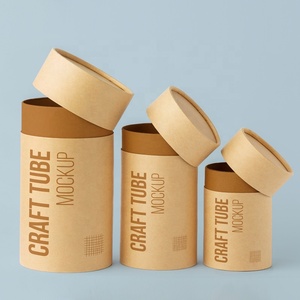 Conteneurs ronds vides pour eye-liner personnalisés Emballage en tube cylindrique personnalisé imprimé en carton pour artisanat - Product Image 2