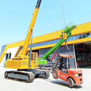 Grua a ragno con cingoli in gomma, velocità di traslazione 2,5 km/h per mobilità su terreni accidentati - Product Image 3