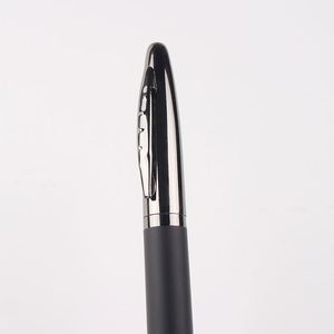 Promotional Premium VIP OEM <b>Roller</b> Leather Pen With Personalized Luxury Engraving Heavy <b>Metal</b> Barrel Body Twist Ballpoint Ball - Product Image 6
