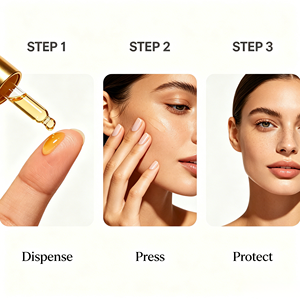 Sérum à la vitamine C, extraits botaniques, sérum pour le visage pour une nutrition profonde, un blanchiment et un éclat naturel - Product Image 2