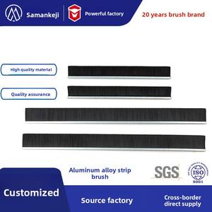 تصنيع فرشاة شريطية مضادة للكهرباء الساكنة مخصصة لختم المحركات، مصنوعة من النايلون/البلاستيك، للأبواب الصناعية وفجوات الخزائن ومقاومة الغبار للأدوات الآلية - Product Image 2