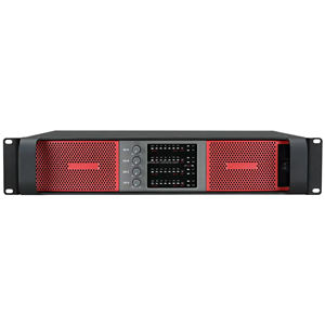 เครื่องขยายเสียงคลาส <span class=keywords><strong>D</strong></span> 2 4 แชนเนล รุ่น <span class=keywords><strong>D</strong></span>-406 แอมป์ขยายเสียงสำหรับใช้งาน<span class=keywords><strong>กลางแจ้ง</strong></span> ระบบเสียงไลน์อาร์เรย์ อุปกรณ์เสียงระดับมืออาชีพ แอมป์ 4 แชนเนล - Product Image 6