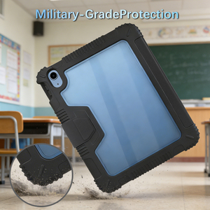 Étui en cuir PU antichoc éducatif personnalisé pour <span class=keywords><strong>iPad</strong></span> 11 A16 2025 avec support pour stylet, étui pour <span class=keywords><strong>iPad</strong></span> pour les étudiants - Product Image 2