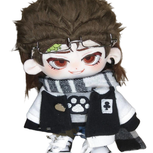 Lizardman From Identity Vの20cmファンメイドコットン人形 (ぬいぐるみ人形) ゲームファンのためのハンサムでかわいいギフト - Product Image 1