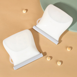 ถุงเก็บน้ำนมแม่ซิลิโคน 250 มล. พร้อมฝาปิดแบบพลิกสำหรับเก็บรักษาอาหารในตู้เย็น - Product Image 3