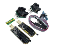 Programador Tuhaojin CH341B USB para Placas Base, Enrutamiento, LCD, BIOS/FLASH, Programación de 24/25 Pines, Compatible con China