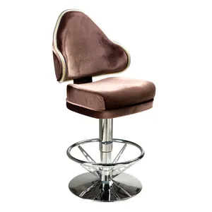 Taburete de silla de <span class=keywords><strong>casino</strong></span> de material de tela resistente de diseño moderno para uso en el hogar y cafetería y uso comercial de bares y casinos - Product Image 1
