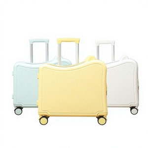 <span class=keywords><strong>Valigia</strong></span> Trolley per Bambini in ABS con Ruote Girevoli, 20 Pollici, Impermeabile, Leggera, con Disegni Cartoon e Serratura - Product Image 1