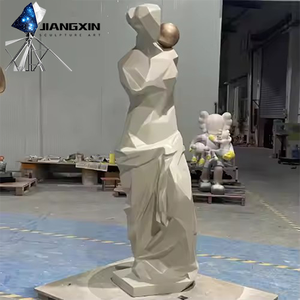 ประติมากรรมรูป<span class=keywords><strong>ทรง</strong></span><span class=keywords><strong>เรขาคณิต</strong></span>นามธรรมการติดตั้งศิลปะภูมิทัศน์กลางแจ้ง (สไตล์ทันสมัยวัสดุเรซิน) - Product Image 5