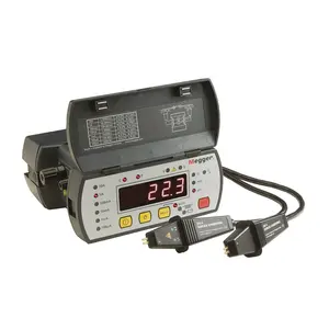 Medidor digital de baixa resistência Megger DLRO10 Ohmímetro 4 1/2 dígitos LED de sete segmentos controle de medição totalmente automático