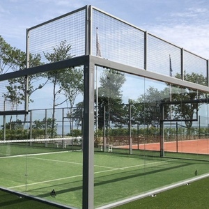 2025 système de cour de Padel de haute qualité de vente chaude cour de Padel en verre trempé intérieur et extérieur panoramique - Product Image 1