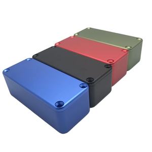 Anodized 1590B Aluminum Box Electronics Disctribution Enclosures CNC Machining Aluminum Box