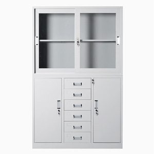Aida Metal <b>Filing</b> Cabinet 1180mm Wide Steel Document Storage Office Use Six <b>Drawers</b> A4 Size Cabinet - Product Image 3