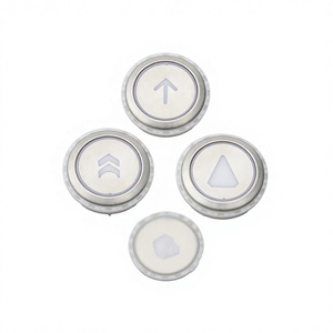 Bouton d'<span class=keywords><strong>ascenseur</strong></span> moderne AN181G01, design rond, pièces d'<span class=keywords><strong>ascenseur</strong></span> pour villa, appartement, hôpital - Product Image 2
