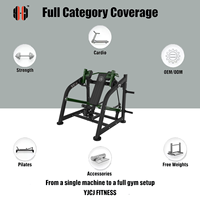 Appareil de musculation à charge libre pour exercices de triceps et pectoraux, avec support de poitrine et poteaux latéraux de poids, pour salle de sport commerciale, sûr et durable