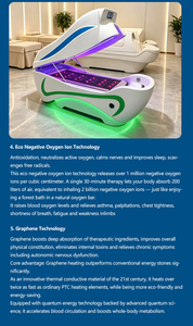 Nueva Cápsula de Sauna de Ozono con Infrarrojos Lejanos para Eliminación de Toxinas, Cápsula de Spa Inteligente que <span class=keywords><strong>Optimiza</strong></span> el Sueño - Product Image 4