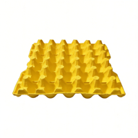 Plateau à œufs en carton de 30 alvéoles, en pâte recyclée, écologique, réutilisable, emballage biodégradable pour œufs de poule, de caille et de canard