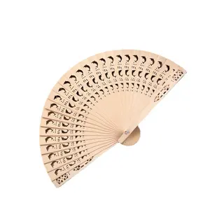 Craft Wood Hand Fan,custom Folding Wood Hand Fan,Wedding Favors Chinese Carved Folding Wood Hand Fan