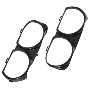 Biseles para faros delanteros Dodge Challenger 68259053AB 68259052AB, cubiertas de plástico con clip - Product Image 5