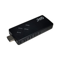 2025 Allwinner H313S Chip portátil 4K/HDR ATV Dongle con 2,4/5G Wifi Android 10,0 Android TV Stick