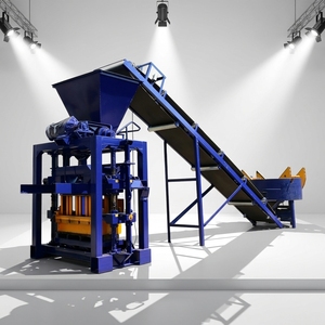 Máquina para Fabricar Bloques de Hormigón Huecos QTJ4-35 de Hongfan Machinery, Gane Dinero en Casa, Ideas de Negocios Fáciles, Pequeña Inversión - Product Image 2