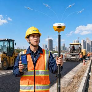 Nuevo Equipo de Topografía Hi Target V300, Sistema de Dirección I83 V200 Base y Móvil, Receptor de Estación, GNSS RTK GPS AI - Product Image 2
