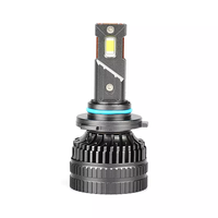 Systèmes d'éclairage automobile 200W 6500K, ampoule LED H4, H1, H3, H7, H11, phare de voiture LED 40000LM, kit de phares LED 9005, 9006