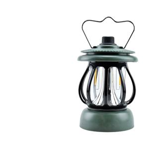 Linterna LED Recargable para Camping, 550 Lúmenes, Luz Blanca Cálida, Portátil, Estilo Retro, Lámpara de Mano para Tienda de Campaña - Product Image 1