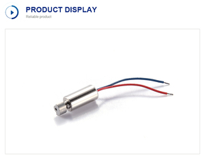Micro vibrateur sans noyau JL-0408 4mm * 8mm Mini 408 DC 1V-3V jouet électrique moteur de Vibration de téléphone portable avec ventilateur de commutation de brosse Usa - Product Image 3