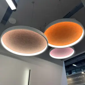 Moderne hängende Pendel leuchte Zeitgenössischer runder Aluminium ring Esszimmer Wohnzimmer LED Kronleuchter