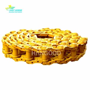 อะไหล่เครื่องจักรก่อสร้างฮังกู้ด โซ่รางรถขุด รถดันดิน สำหรับ CAT320 PC200-1/2 D6H D6E โซ่รางอะไหล่รถขุด - Product Image 1
