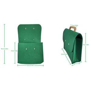 Borsa Tote in <span class=keywords><strong>Feltro</strong></span> di Alta Qualità per Donna <span class=keywords><strong>con</strong></span> Manico in Legno, Grande Capacità, <span class=keywords><strong>Borse</strong></span> Regalo in <span class=keywords><strong>Feltro</strong></span>, Borsa a Mano in <span class=keywords><strong>Feltro</strong></span> - Product Image 5