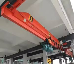 Grúa puente monorraíl eléctrica de una sola viga para taller almacén 5-10 toneladas carga de elevación 20m Altura máxima Motor bomba PLC - Product Image 6