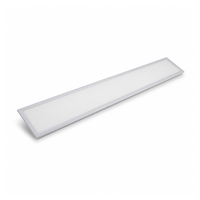 Plafonnier LED commercial 300x1200 40W à éclairage périphérique Opale standard