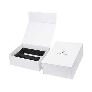 Custom High Quality Magnetic Rigid <b>Boxes</b> with Embossing <b>Black</b> Luxury Paper Gift Packaging Recyclable for Premium Brand Products - Product Image 4