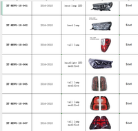 Pièces de carrosserie de remplacement OE de haute qualité, kit de carrosserie, pièces extérieures de voiture pour Toyota Hilux Revo 2015 2016-2018 Rocco 2020-2021