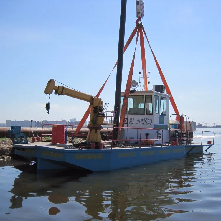 เรือทำงานอเนกประสงค์ประสิทธิภาพสูงพร้อมงานราคาโรงงานสำหรับเรือขุดในแม่น้ำ