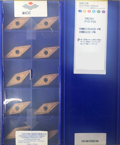 Zhuzhou Diamond ใบมีดกลึง CNC 35องศา,VNMG160408/160412/160404-PM YBC251 <span class=keywords><strong>252</strong></span> - Product Image 4