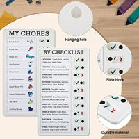 En gros Pas Cher Personnalisé Bureau Réutilisable Agenda Quotidien En Plastique Enfants À Faire Liste Mémo RV Liste De Contrôle Conseil Pour La Promotion