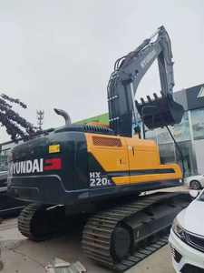 Excavadora de orugas multifunción original de Corea Hyundai HX220L de alta eficiencia Hyundai 220LC en buenas condiciones a la venta - Product Image 5