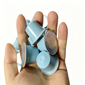 Capsules de thé en aluminium doré compatibles avec les machines Nespresso, dosettes de thé vert réutilisables, tasses individuelles - Product Image 3