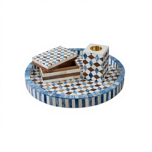 Brûleur à Bakhoor Mabkhara au design fabuleux, en bois et nacre, brûleur à encens Oud, taille et forme personnalisées, Mubkhar - Product Image 1