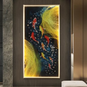 36w48w LED sơn trang trí tường ánh sáng ba màu mờ cho phòng khách phòng ngủ thanh lịch nền tường ánh sáng - Product Image 2