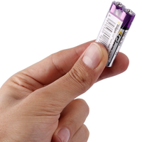 Pilas de Carbono-Zinc AAA de 1.5V, Tamaño Micro, Alta Resistencia, Proporcionan Energía Confiable y Duradera para Juguetes, Linternas, Ratones Inalámbricos