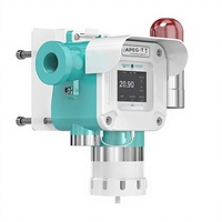 Détecteur de gaz fixe multigaz industriel TOPSTAR TP100A pour espaces confinés, CO2, 4+1 gaz, surveillance de la sécurité des nuages de gaz explosifs et toxiques
