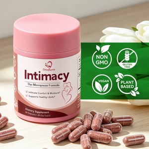 Chinaherbs Suplemento para la Menopausia, Apoyo para la Intimidad y el Confort, Fórmula Botánica para Mujeres, Shatavari, Arándano, Sin Hormonas, Vegano, en Pastillas - Product Image 1