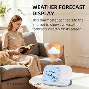 <span class=keywords><strong>Termostato</strong></span> inteligente inalámbrico RF <span class=keywords><strong>Wifi</strong></span> para controlador de temperatura de caldera, funciona con USB/batería, funciona con Google Home Alexa - Product Image 3